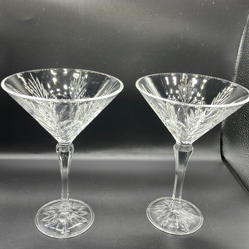 Two Portico by  Cristal Clear  industries for Martini Cocktail 🍸